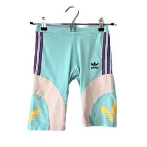 Adidas Blue Retro Cycling Shorts Size XS